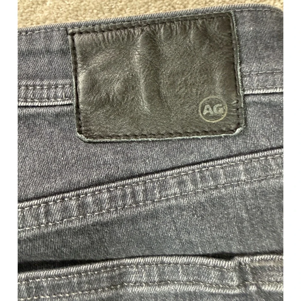 AG Adriano Goldschmied Tellis Modern Slim Jeans Men's 38x32 (Fits 36x27) Gray